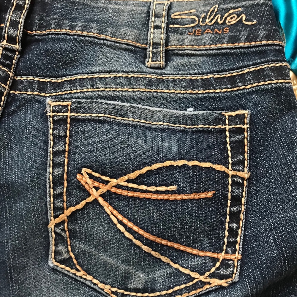 Silver Suki Capri W31